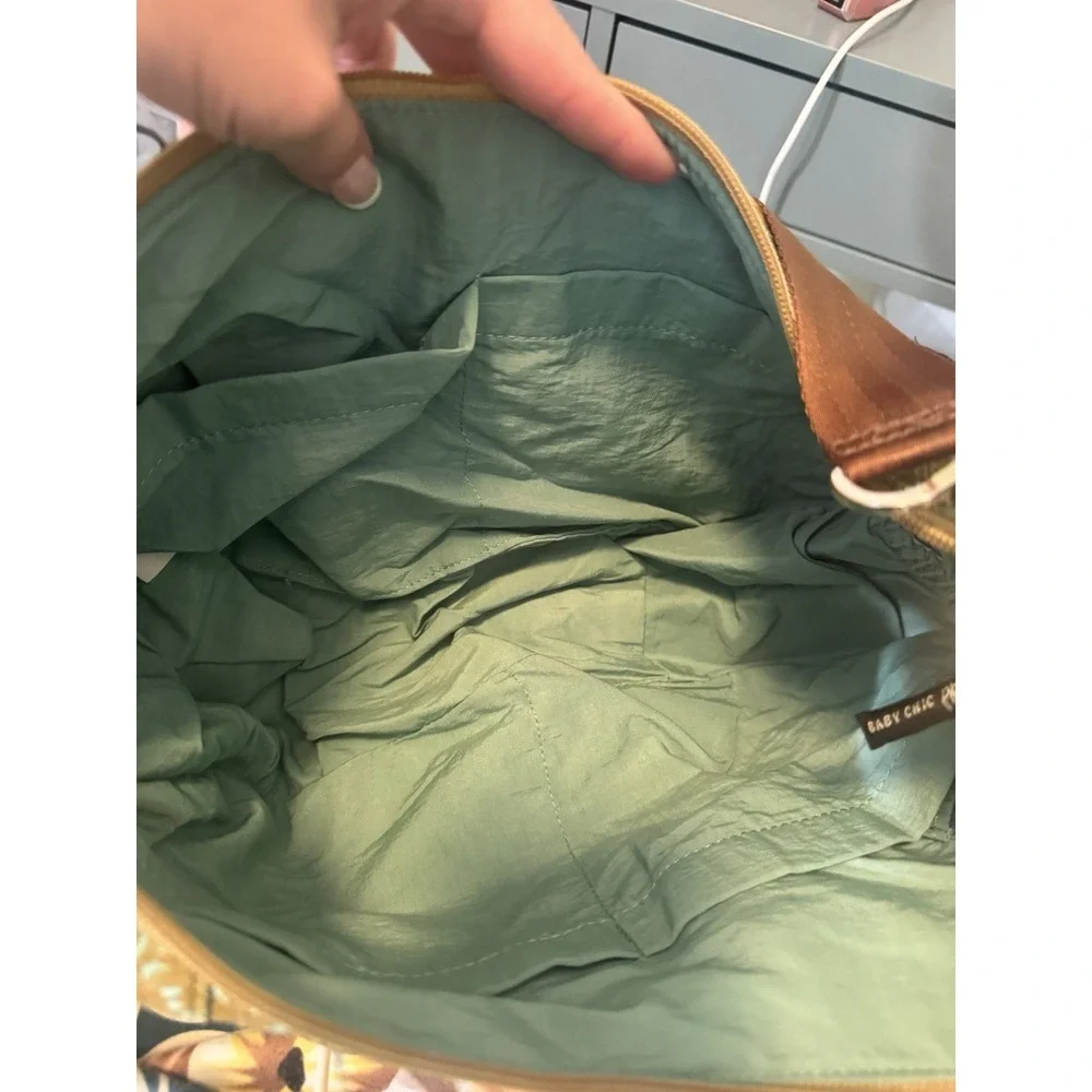 Petunia Pickle Bottom Baby Chic Tote 2009 Boho Green Turquoise Diaper Bag Y2K